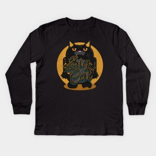 Notorious Big Cat Kids Long Sleeve T-Shirt